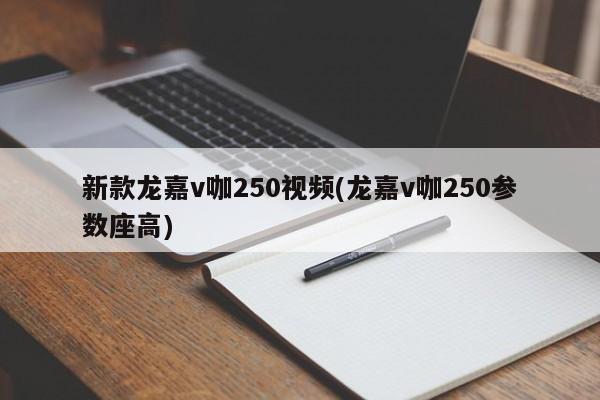 新款龙嘉v咖250视频(龙嘉v咖250参数座高)